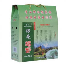 绿壳鸡蛋	60枚 /箱
